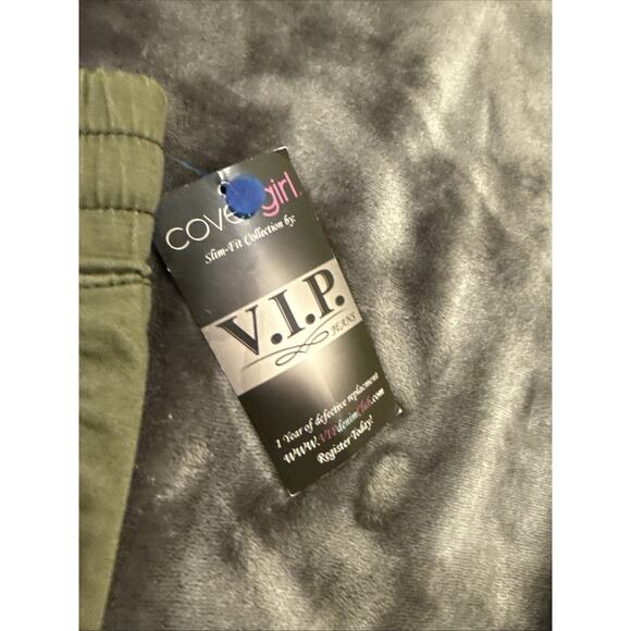 YDX Apparel NWT Smart Jeans Women's Cargo Style Size Medium Olive - Picture 6 of 9